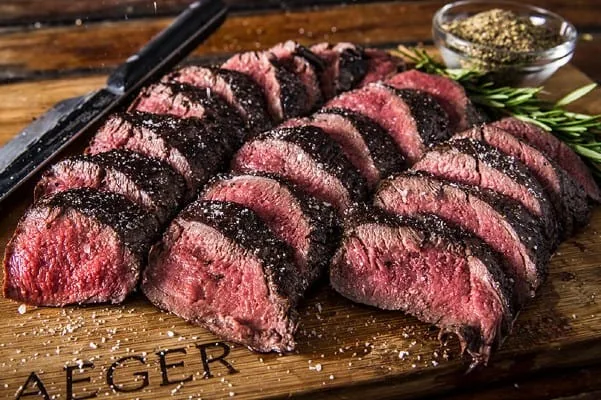 Venison at Byron's Meats butchery, Bulawayo