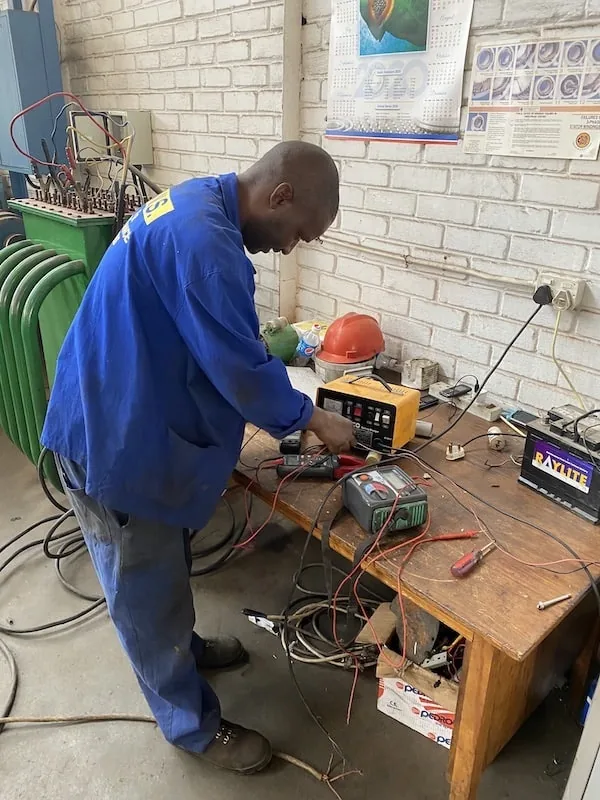 MMS Rewind Division motor rewinding work, photo 1