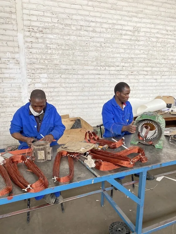 MMS Rewind Division motor rewinding work, photo 3