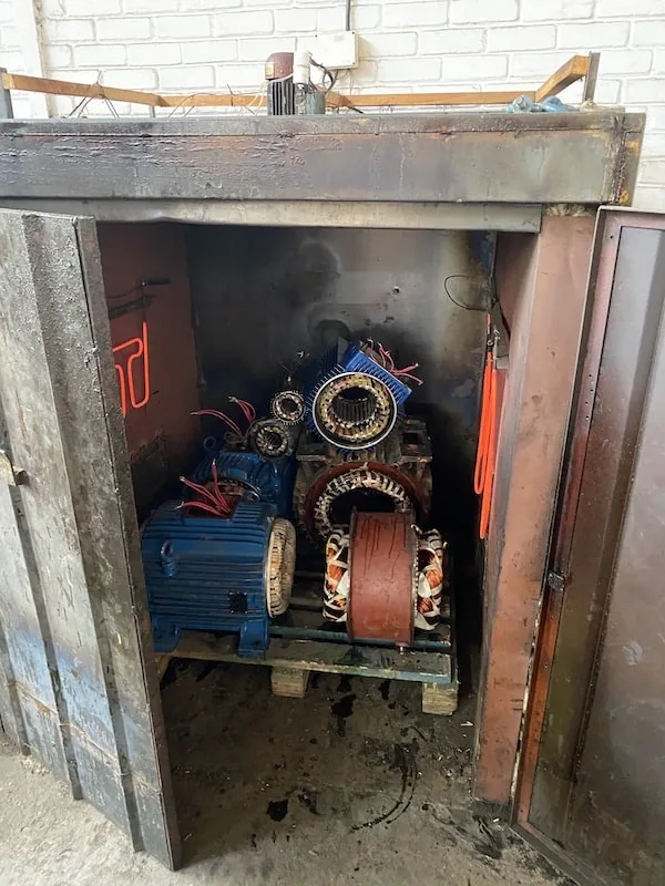 MMS Rewind Division motor rewinding work, photo 4