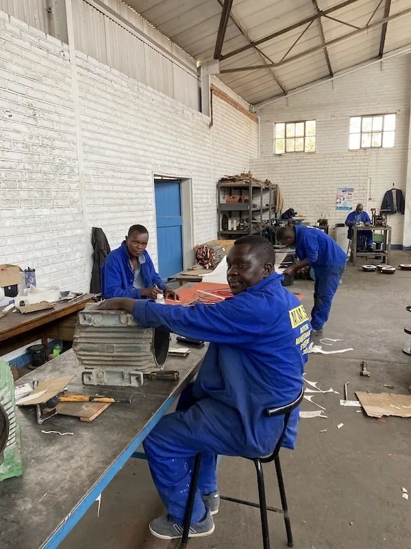 MMS Rewind Division motor rewinding work, photo 8