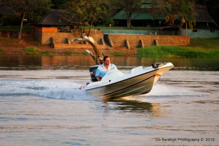 Piranha - Angling boat by Turbo Glass, made in Bulawayo